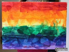 少儿美术课程：绚丽的彩虹