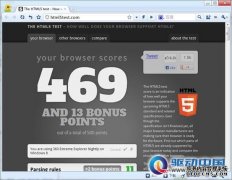 360 极速浏览器HTML5测试跃居全球第一